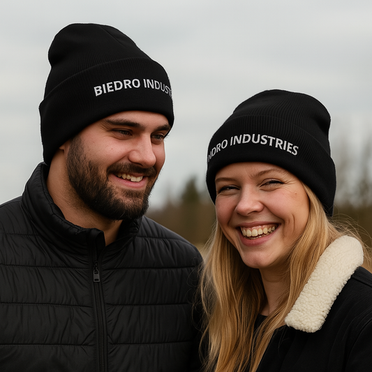 Biedro Industries Embroidered Beanie